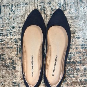 Women Navy blue flats